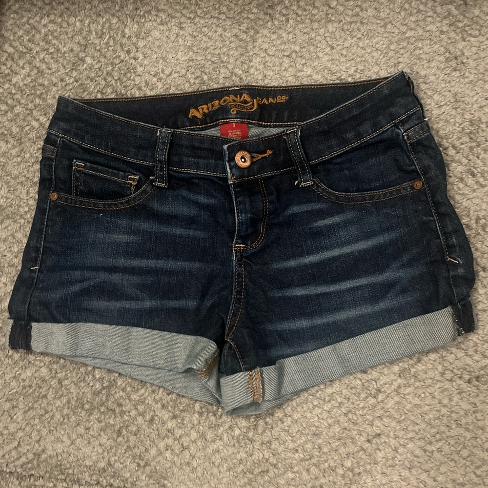 Arizona Jean Company Women's Indigo Denim Shorts
